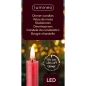 Preview: led-stabkerzen-rot-batteriebetrieb-ca.24,5cm