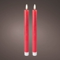 Preview: led-stabkerzen-rot-batteriebetrieb-ca.24,5cm