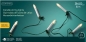 Preview: LED-Kerzenlichterkette-16-Lichter-gruenes-Kabel-40cm-Abstand-fuer-innen-und-aussen