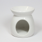 Preview: duftlampe-keramik-weiss-10cm-hoch
