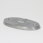 Preview: kerzenteller-aluminium-silberfarben-12x6cm