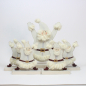 Preview: weihnachtsmann-set-aus-holz-1-grosser-4-kleine-13/22cm