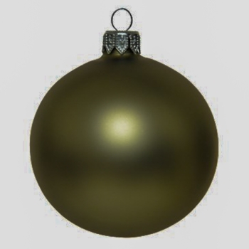 uni-glaskugel-moosgruen-matt-6-cm-6-stueck