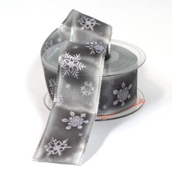 Deko-Band-Eisblumen-silbergrau-40mm-drahtkanten-rolle-mit-10m