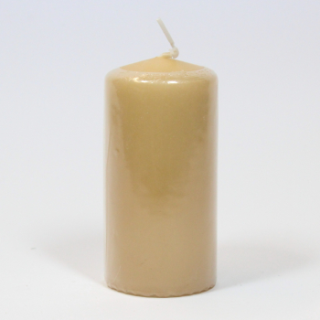 stumpenkerze-erdnuss-100x50mm