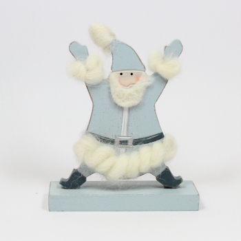 Preview: kleiner-weihnachtsmann-blau-aus-set-13-cm