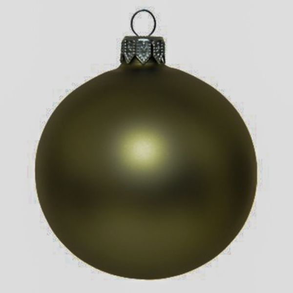 uni-glaskugel-moosgruen-matt-8-cm-6-stueck