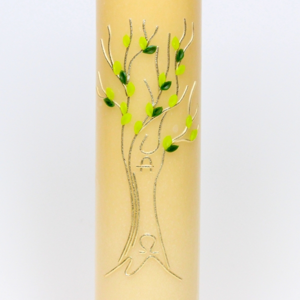 taufkerze-25025-baum-des-lebens-gold-gruen