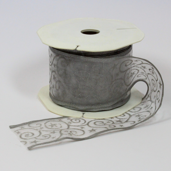 Deko-Organzaband-sternregen-silber-60mm-rolle-mit-16m