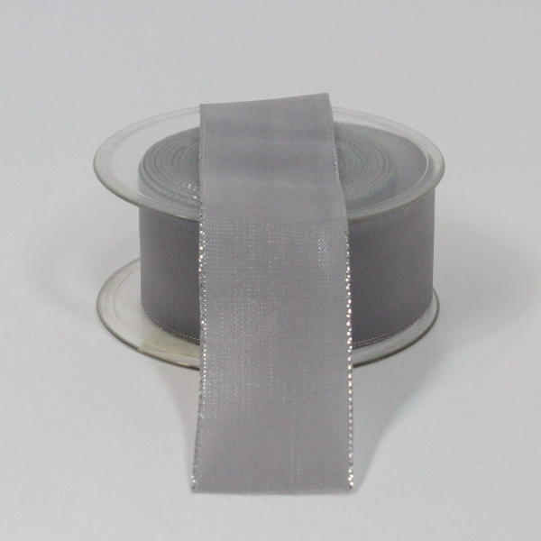 Deko-Band-grau-silberkanten-40mm-rolle-mit-20m