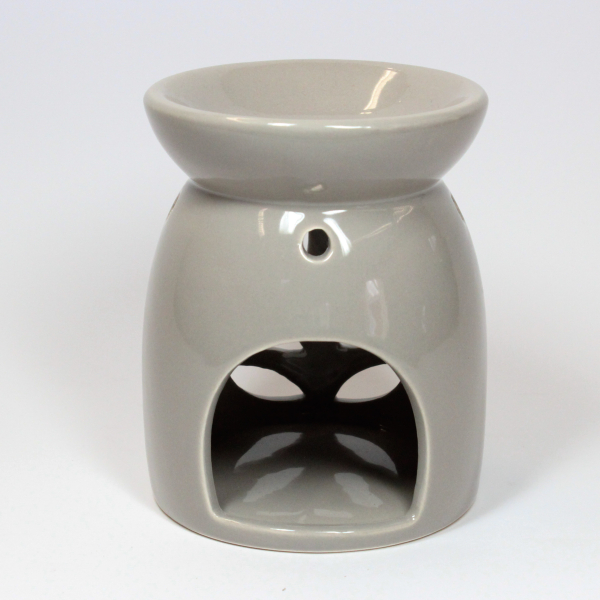duftlampe-keramik-blaetter-taupe-12cm-hoch