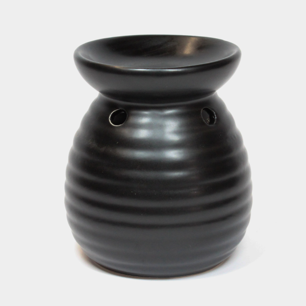 duftlampe-keramik-ringe-schwarz-12cm-hoch