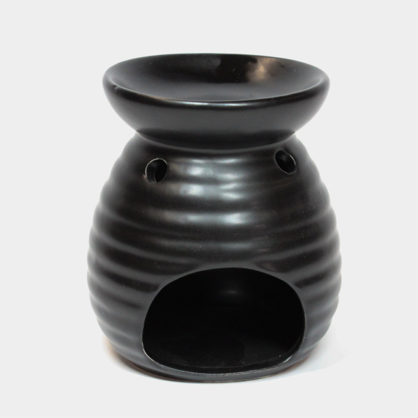duftlampe-keramik-ringe-schwarz-12cm-hoch