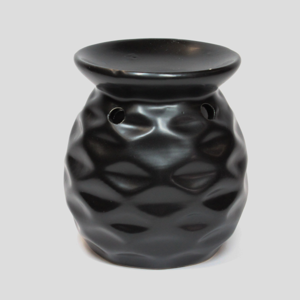 duftlampe-keramik-wellen-schwarz-12cm-hoch