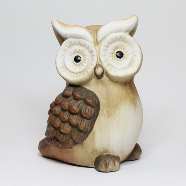 deko-eule-brauntoene-15,5cm-keramik
