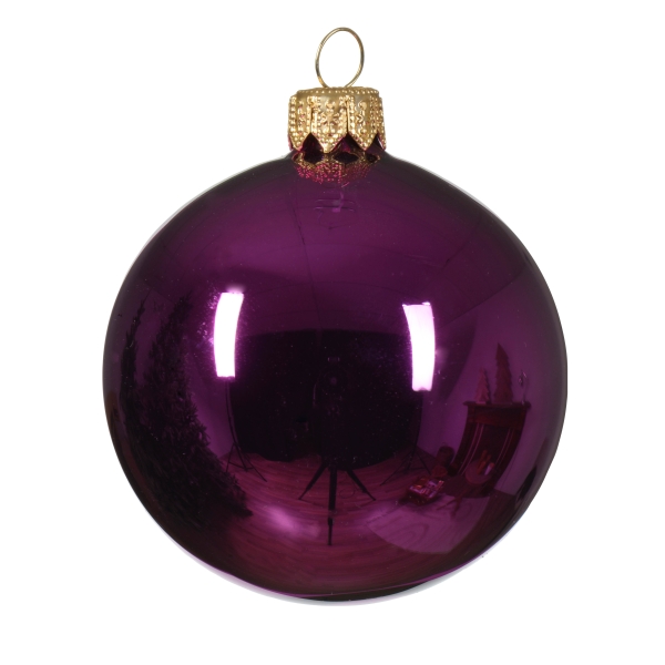 uni-glaskugel-violett-glaenzend-6-cm-6-stueck