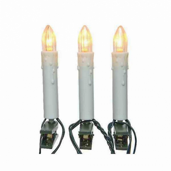 LED-Kerzenlichterkette-30-Lichter-gruenes-Kabel-40cm-Abstand-fuer-innen-und-aussen