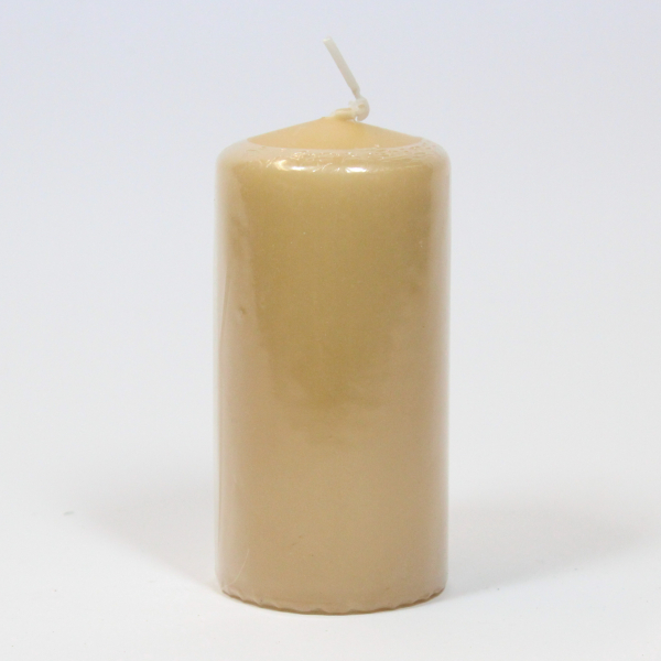 stumpenkerze-erdnuss-100x50mm